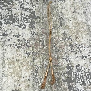 Kendra Scott Knot Necklace (Rose Gold)